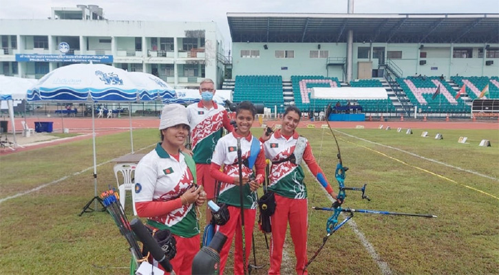 এশিয়ান আরচ্যারিতে তিনটি সোনা পেল বাংলাদেশ