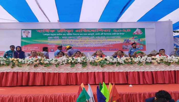 বর্ণিল আয়োজনে অনুষ্ঠিত তিতুমীর কলেজের বার্ষিক ক্রীড়া প্রতিযোগিতা