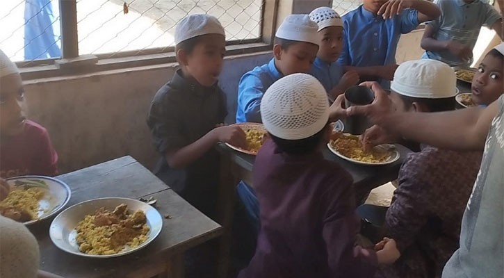 লোহাগড়ায় এতিমখানার শিশুদের পাশে বসুন্ধরা শুভসংঘ