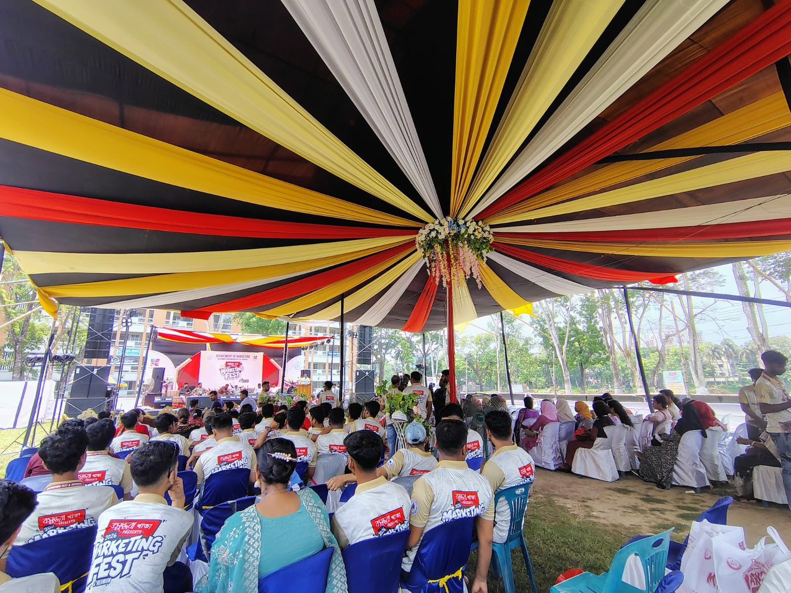 বসুন্ধরা খাতার আয়োজনে বিএম কলেজে মার্কেটিং ফেস্ট