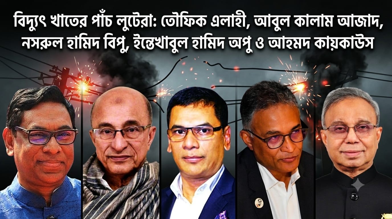 বিদ্যুৎ খাতে পঞ্চ পান্ডবের লুণ্ঠন: খেসারত দিচ্ছে দেশবাসী