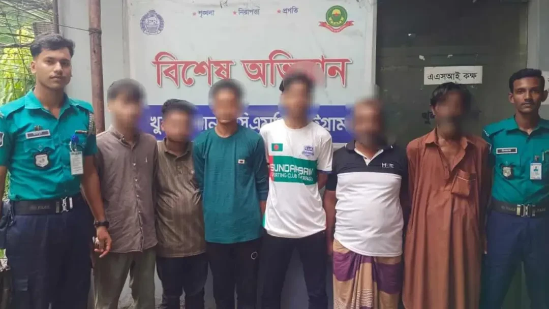 চট্টগ্রামে কার্যক্রম নিষিদ্ধ আ. লীগের ৬ নেতা গ্রেপ্তার